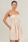 Gracely Bow Strapless Mini Dress