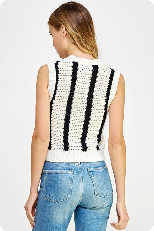 Crochet Sleeveless Top