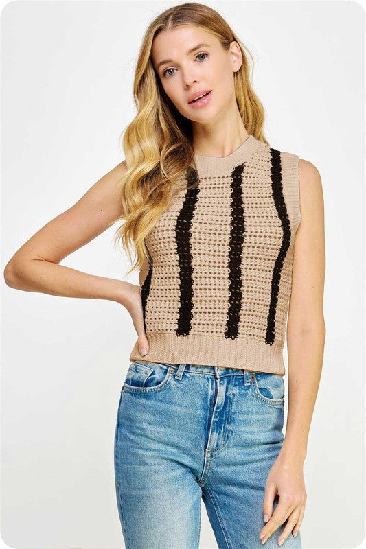 Crochet Sleeveless Top