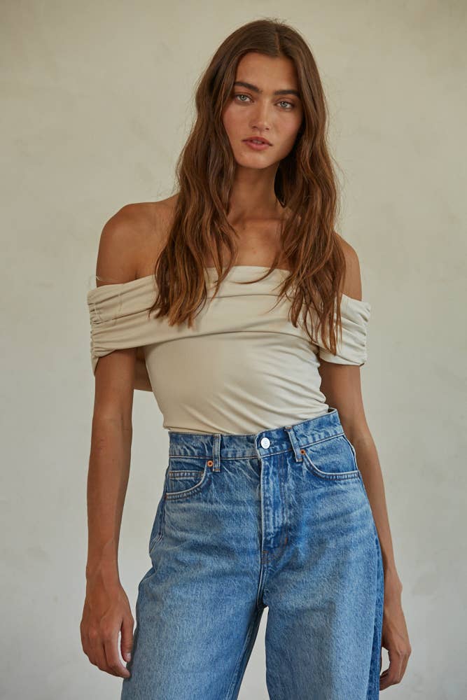 Buttery Soft Off Shoulder Bodysuit